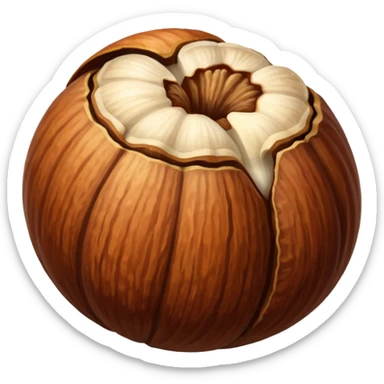 hazelnut  sticker