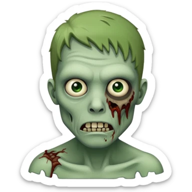 Zombie pfp sticker