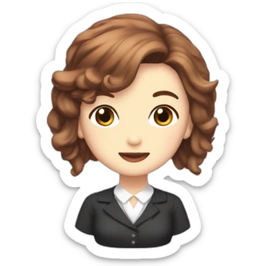 monika doki doki litterature club sticker