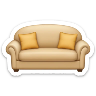 comfy couch sticker