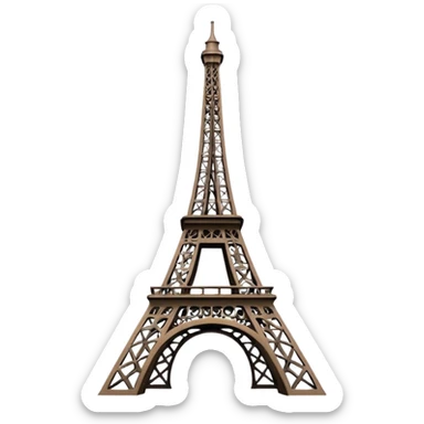eiffel tower sticker