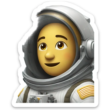 coding cosmonaut sticker