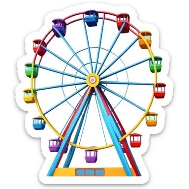 coachella  Ferris wheel sticker