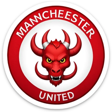 Manchester United Emblem sticker