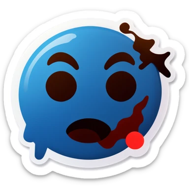 Dirty emojis sticker