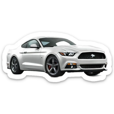 Ford mustang gt sticker