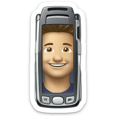 2004 Motorola Razr V3 mobile device clamshell design sticker