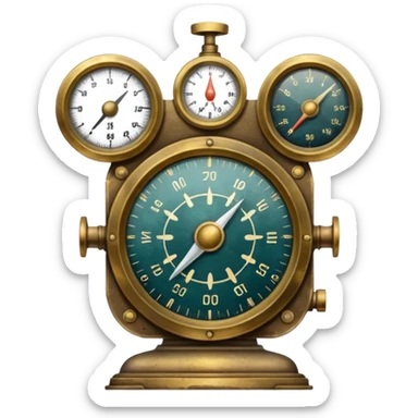 old navigation equipment sticker