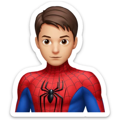 Spider man tobey mcguer  sticker