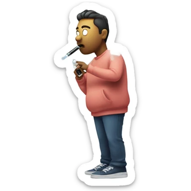 Vaping  sticker