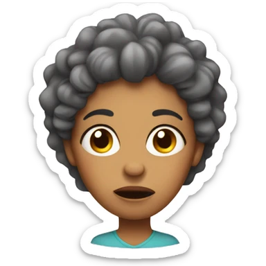 frazzled mom sticker