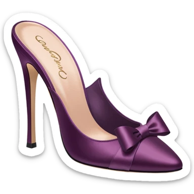 Agent Provocateur Elice Plum Mules
 sticker