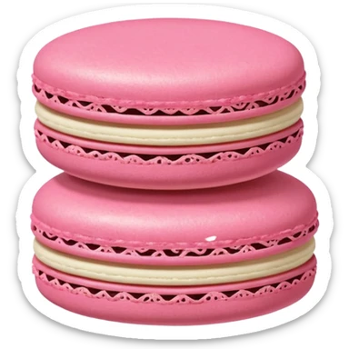 Some food, but make it in very girly pink tones. sticker