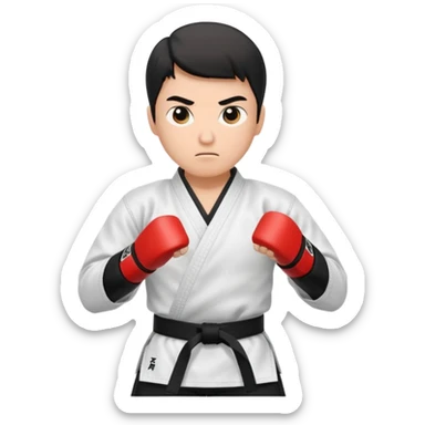 karate  sticker