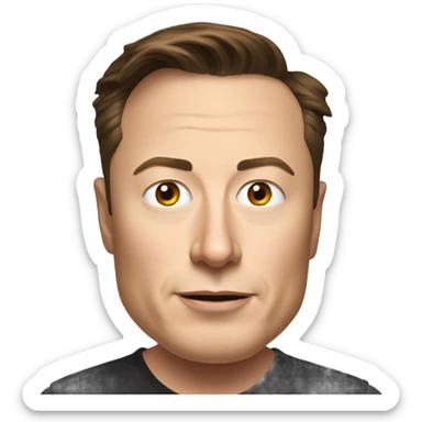 Elon musk sticker