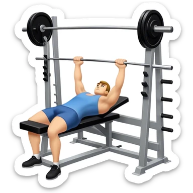 close-grip flat-benchpress sticker