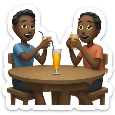 Drinking buddies sticker