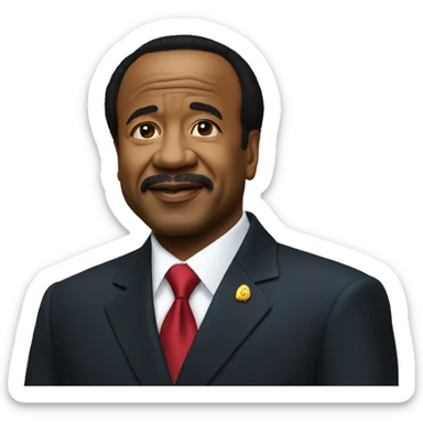Paul biya sticker