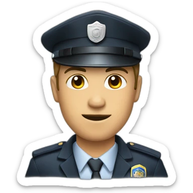 security agent sticker