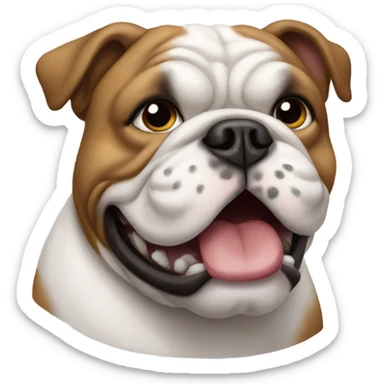 bulldog sticker