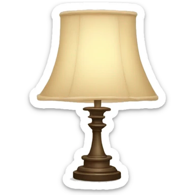 lamp sticker