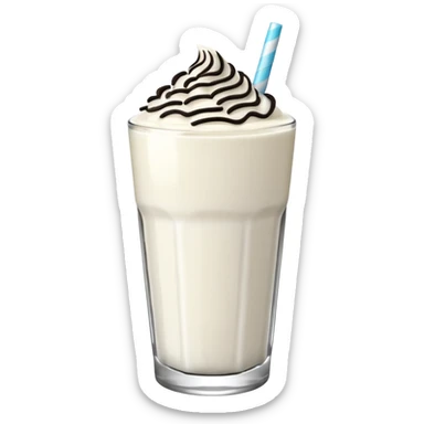 Oreo white smoothie and glaze on top  sticker