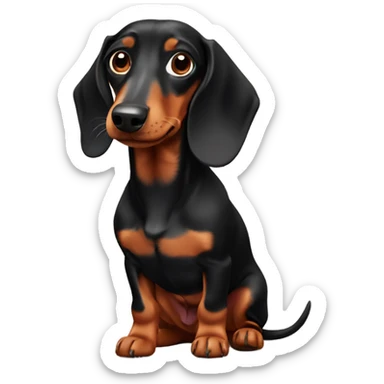 Dachshund sticker