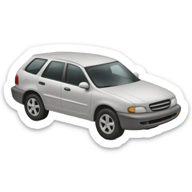 Note on a car sticker