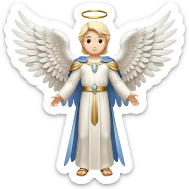 Archangel Gabriel full body sticker