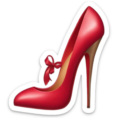 Louboutin heels sticker