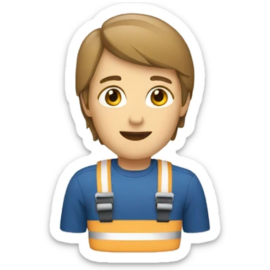 passenger safety sticker