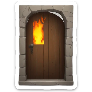 hell's Door sticker