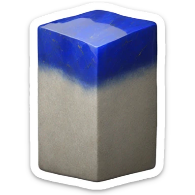 one Lapis lazuli stone sticker