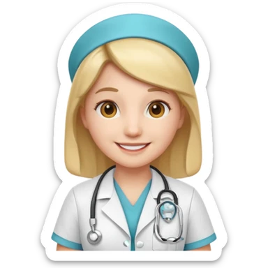 Emoji da enfermagem sticker