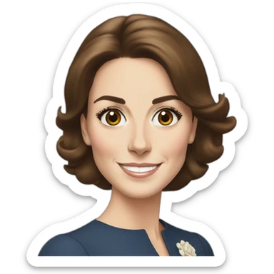 kate middleton sticker