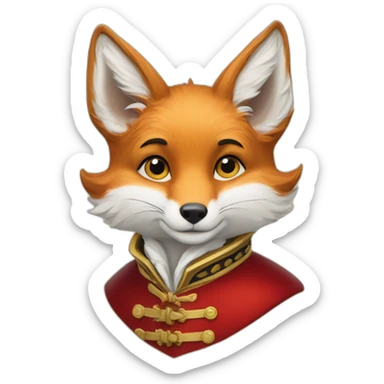 prince henry fox mountchristen windsor sticker