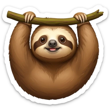 Paresseux animal sticker