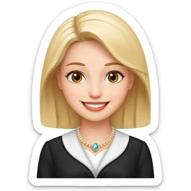 women dressed in elegant attire sticker