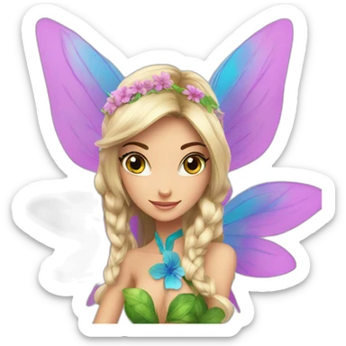Flora from Winx sticker