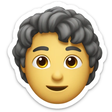 una persona tomando mate sticker