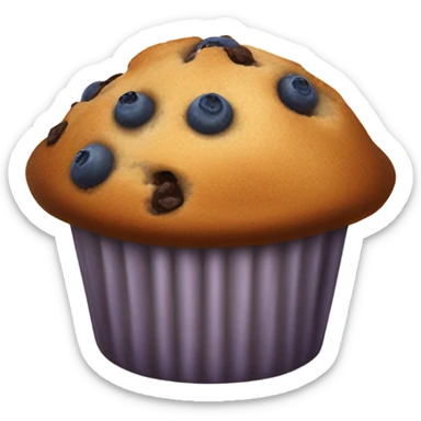 Muffin sticker