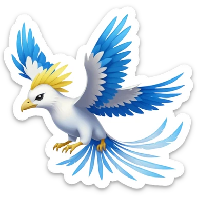 Elemental Flying-type-Electric-type natural Pokémon-Fakémon-creature sticker