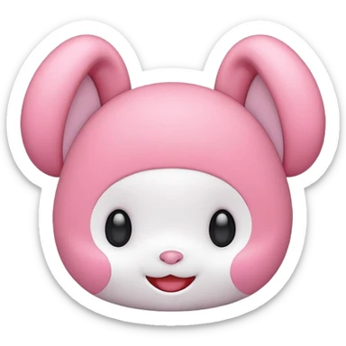 My melody  cute sticker