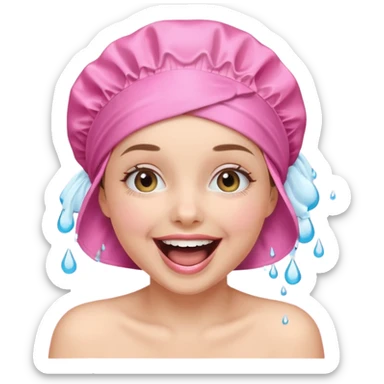Funny girl showwr sticker