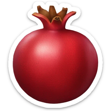 pomegranate emoji sticker