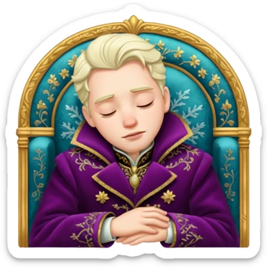 FROZEN NOBLEMAN SLEEPING sticker