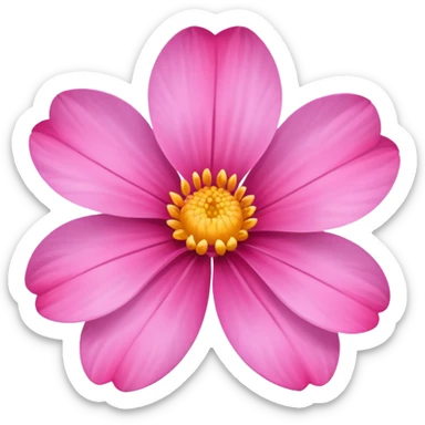 flower pink sticker