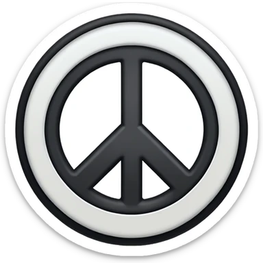 Peace Symbol sticker