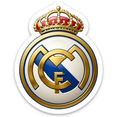 Real Madrid Badge sticker