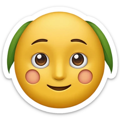 Единорог с зеленой гривой, лесной единорог sticker